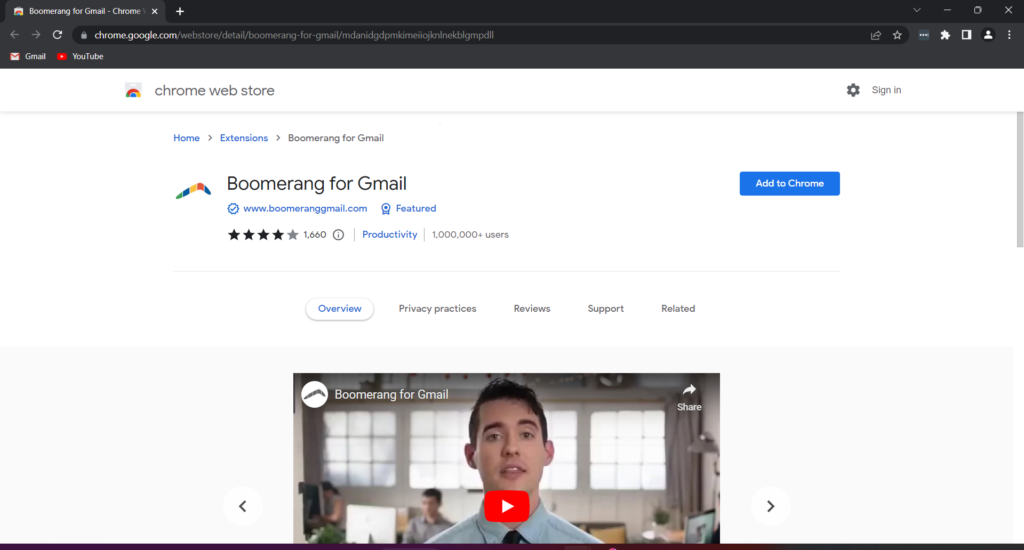 Boomerang for Gmail