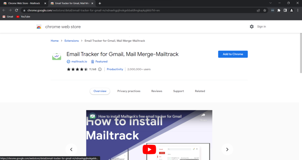 Email Tracker for Gmail