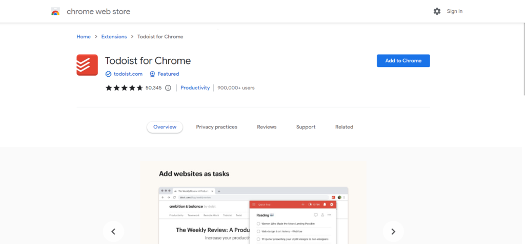 Todolist Chrome Extension