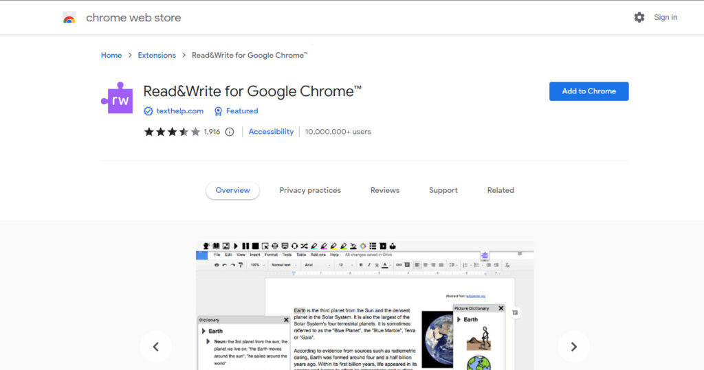 Read&Write for Google Chrome
